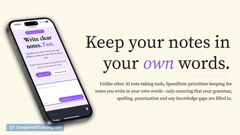 SpeedNote AI