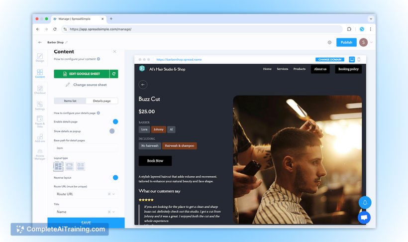 SpreadSimple 2.0