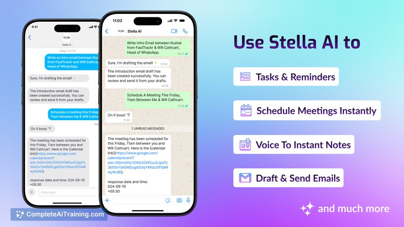 Stella AI, screenshot 2