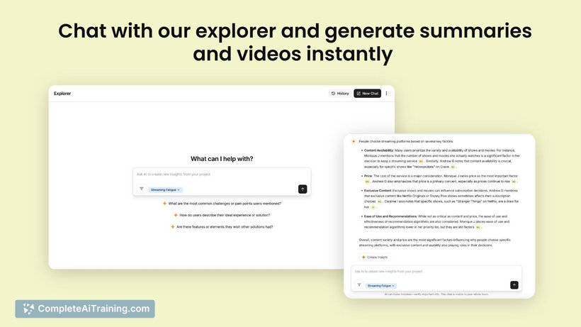 Strella Insights 2.0, screenshot 2