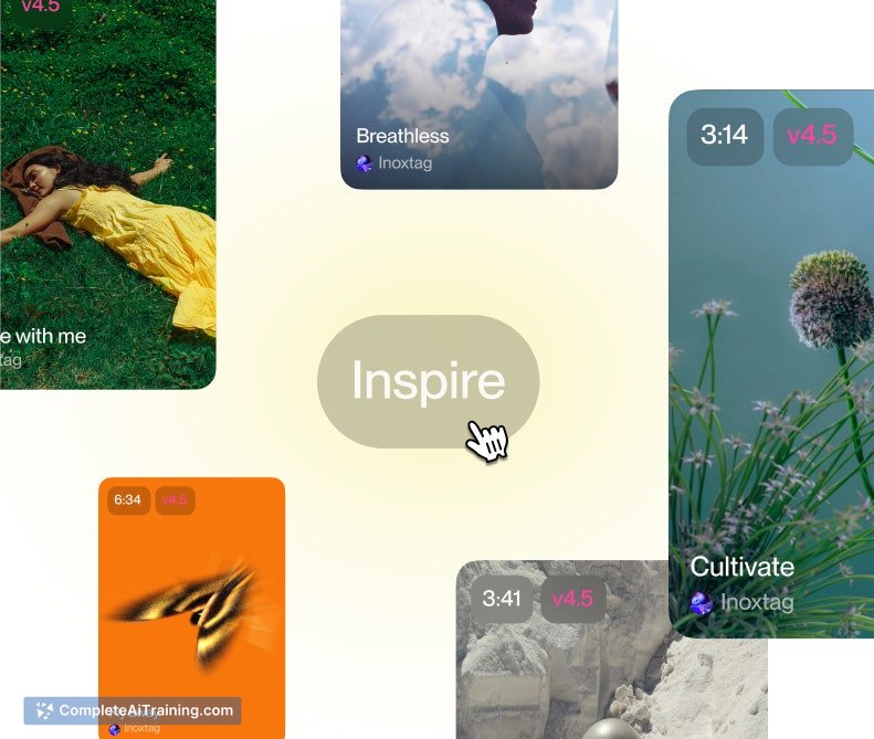 Suno v4.5+, screenshot 4