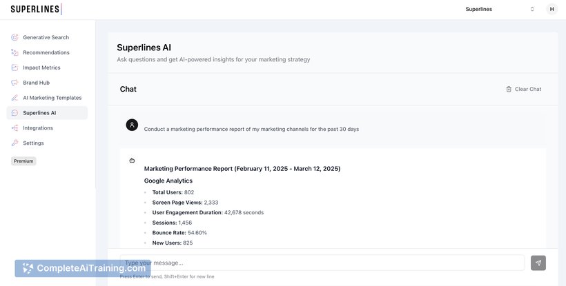 Superlines, screenshot 3