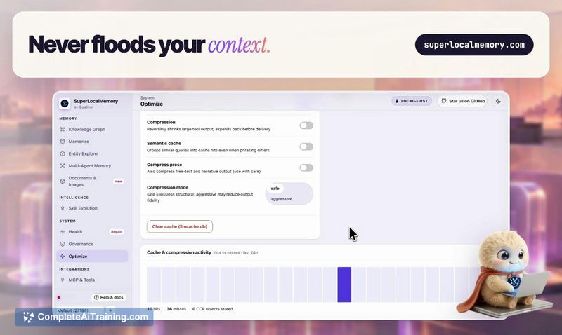 SuperLocalMemory, screenshot 8