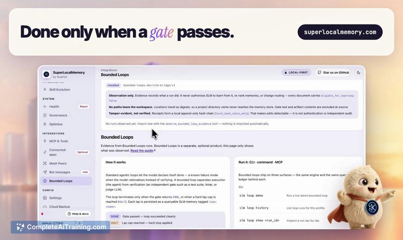 SuperLocalMemory, screenshot 11