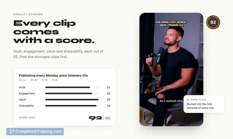 SupoClip, screenshot 1