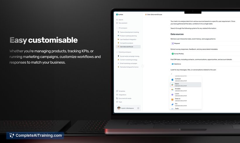 Surfsite AI, screenshot 2