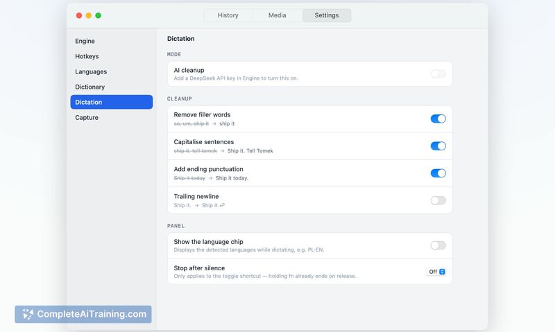 Szept, screenshot 3