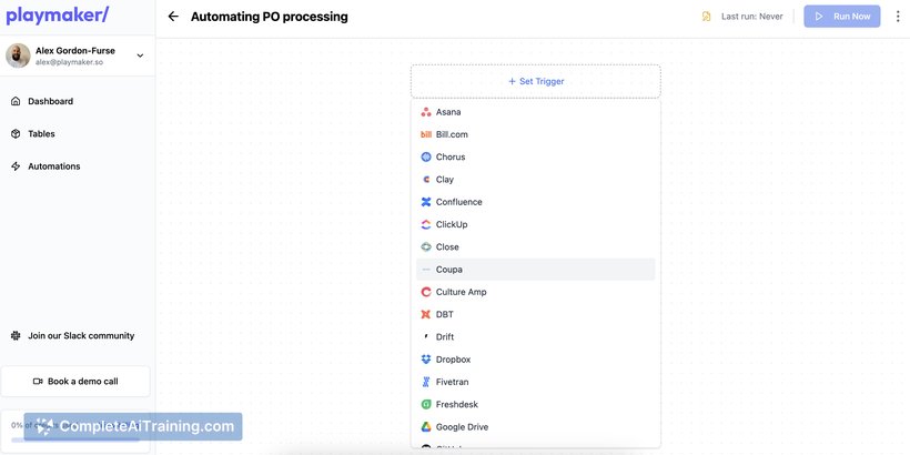 Tables by Playmaker, screenshot 3