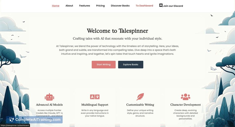 Talespinner, screenshot 2
