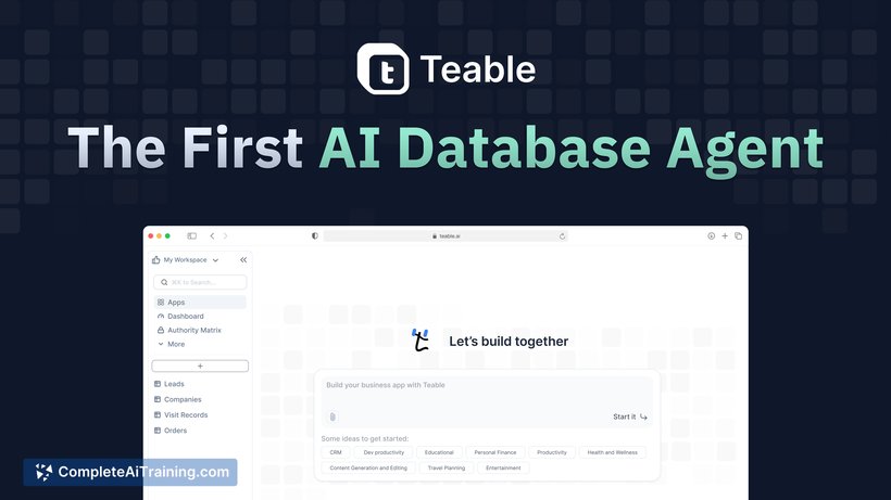 Teable, screenshot 3