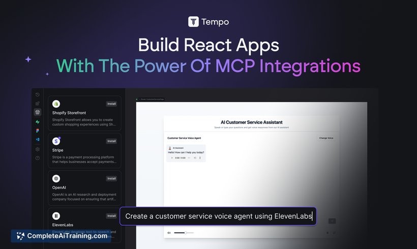 Tempo MCP App Store