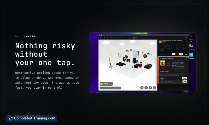 Termi Protocol, screenshot 3