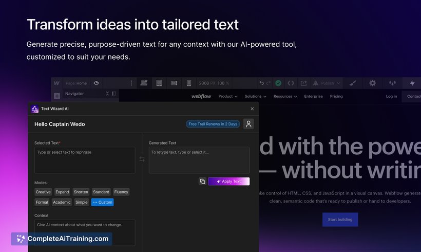 Text Wizard AI