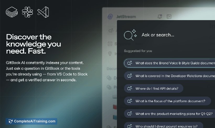The New GitBook, screenshot 4