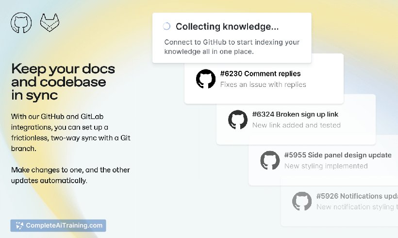The New GitBook, screenshot 5