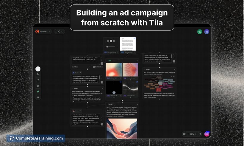Tila AI, screenshot 2
