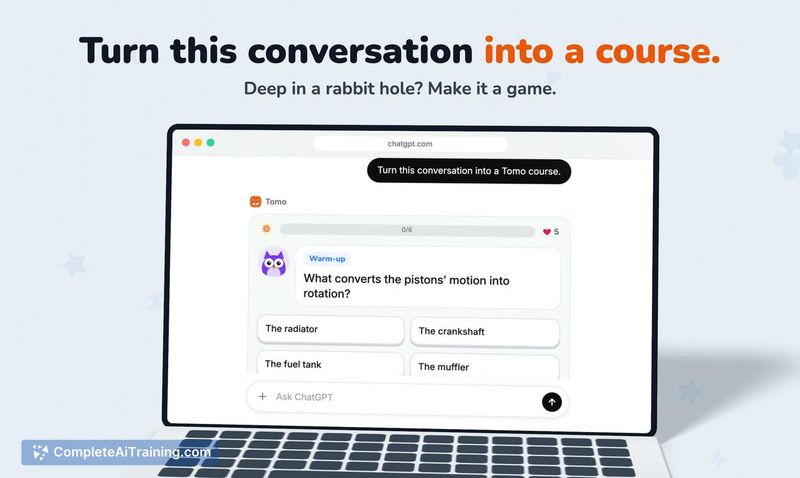 Tomo for ChatGPT, screenshot 1
