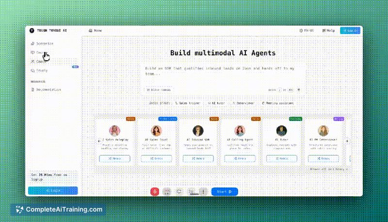 Tough Tongue AI for Sales