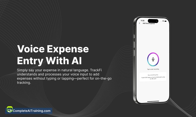 TrackFi, screenshot 2