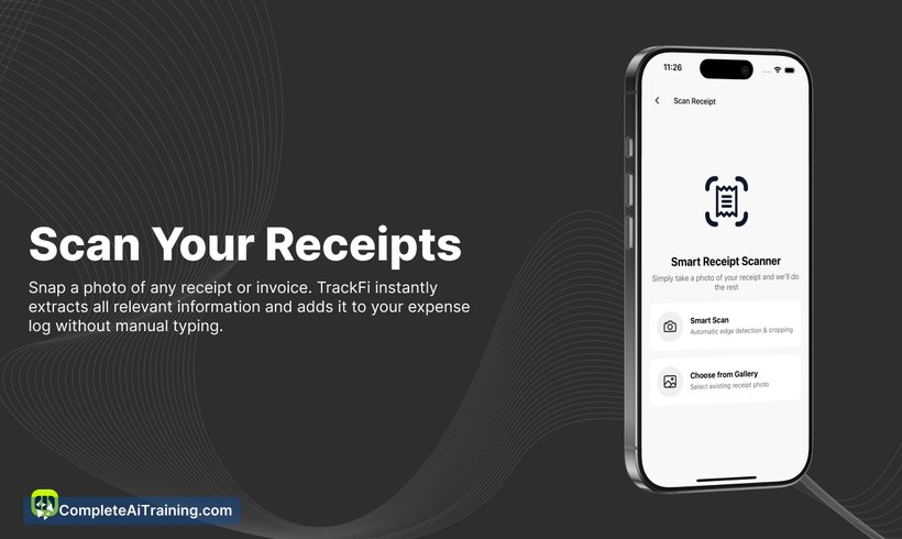 TrackFi, screenshot 4