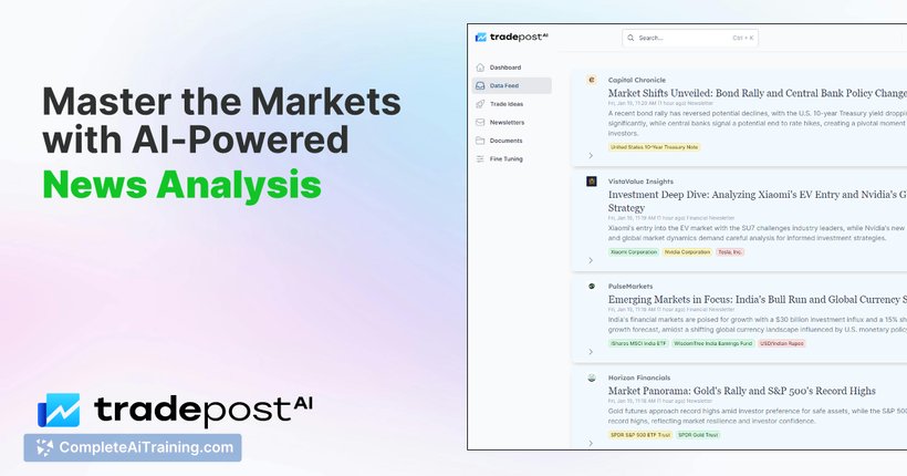Tradepost.ai, screenshot 2
