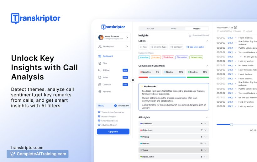 Transkriptor 2.0