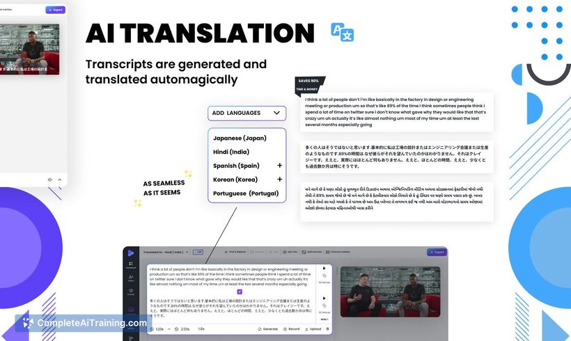 TranslateVideo 2.0, screenshot 1