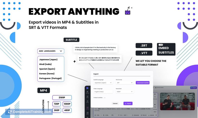 TranslateVideo 2.0, screenshot 5