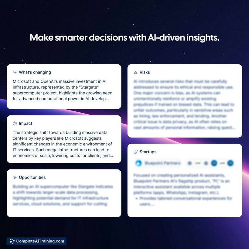 Trendtracker, screenshot 2