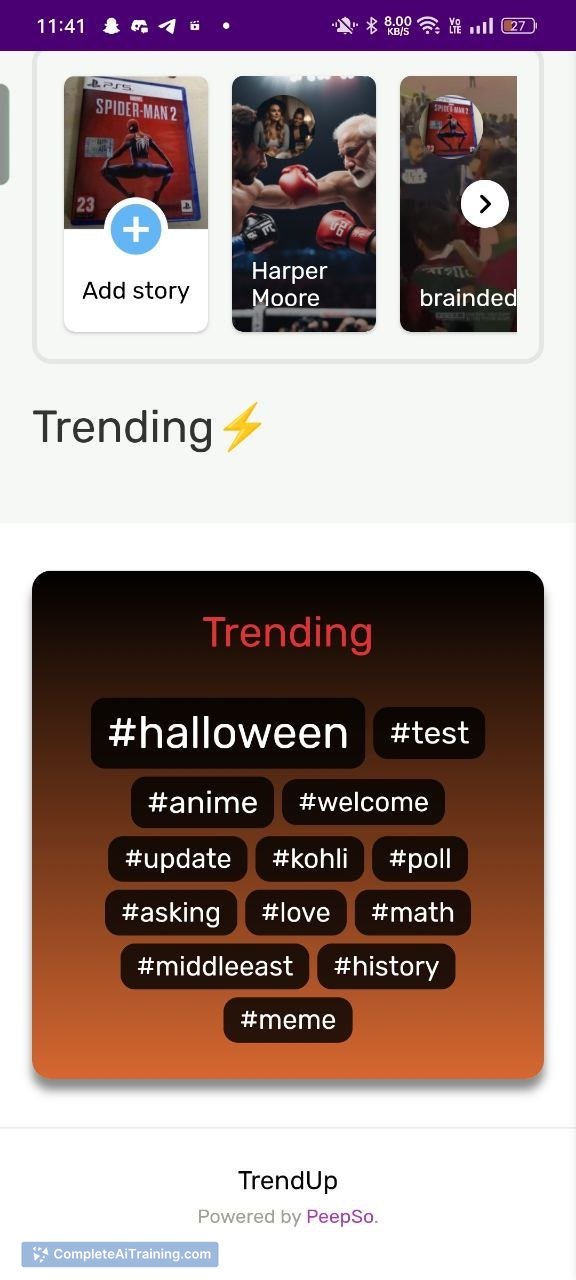 TrendUp 2.0, screenshot 3