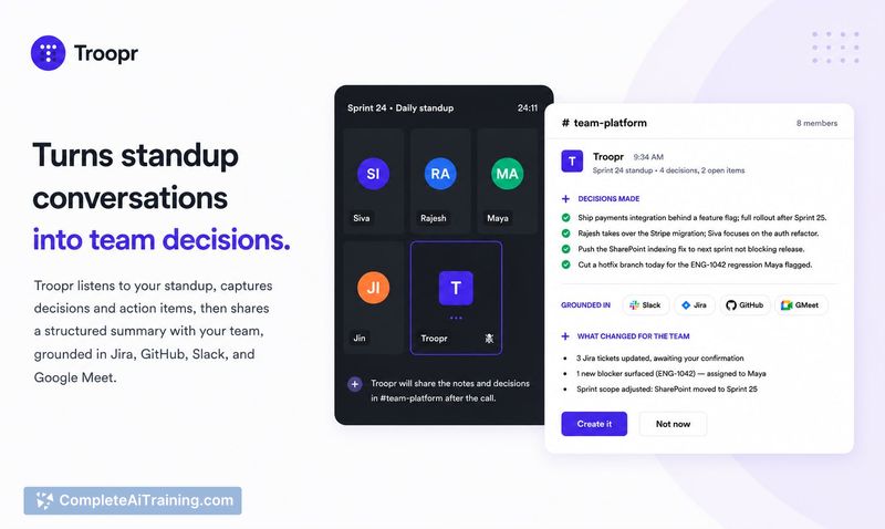 Troopr AI Scrum Master, screenshot 4