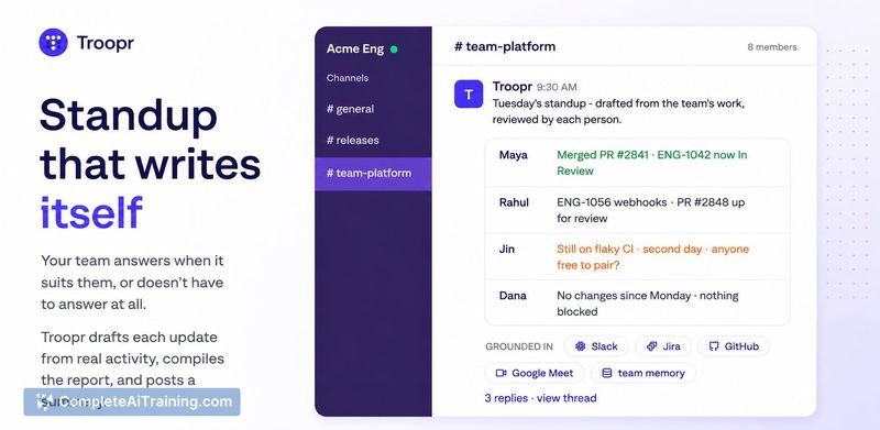 Troopr AI Scrum Master, screenshot 5