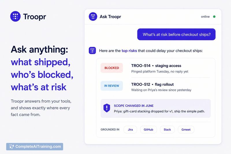 Troopr AI Scrum Master, screenshot 7