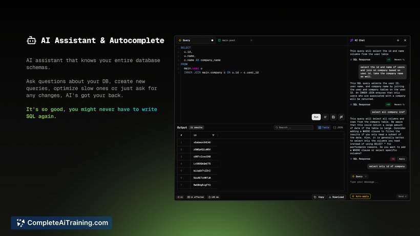 TurboSQL, screenshot 3