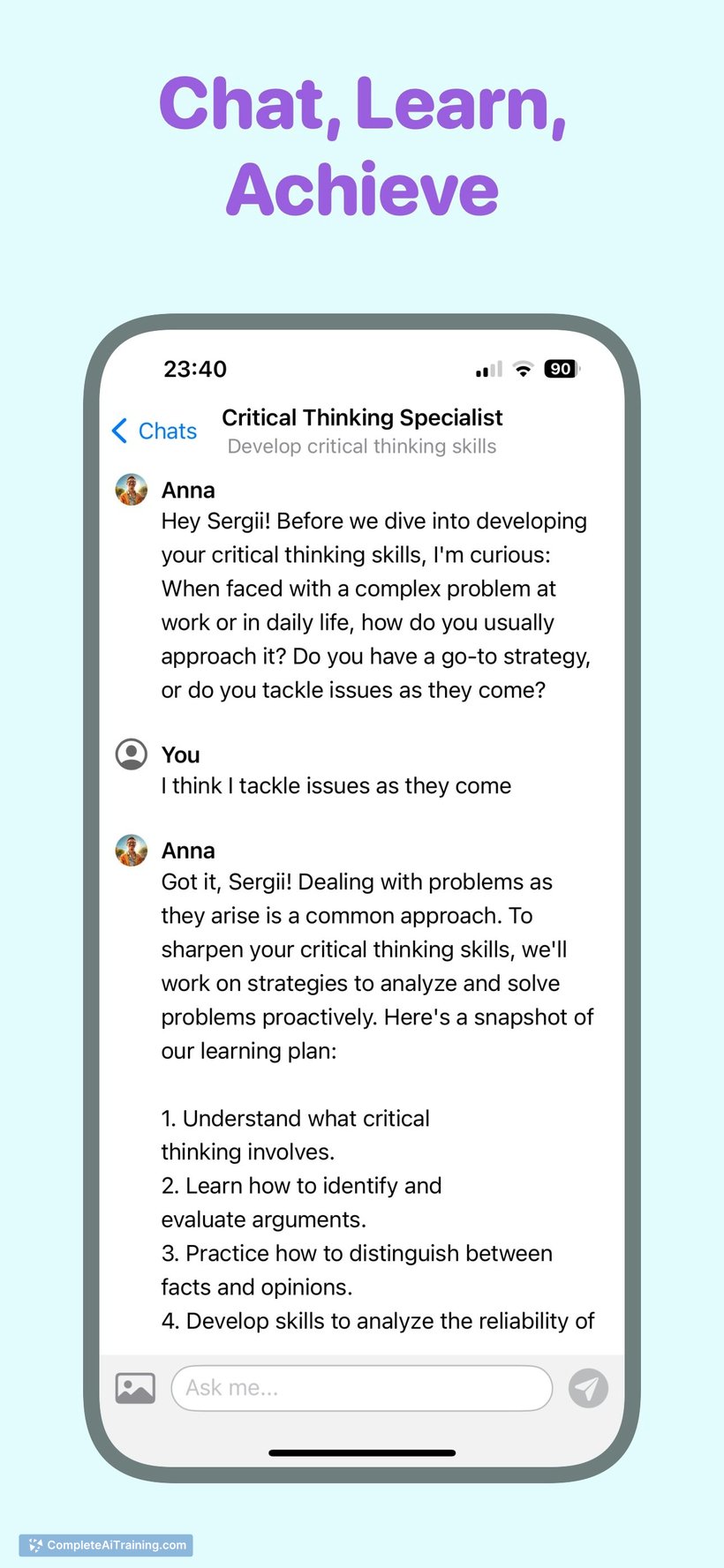 Unitor.ai, screenshot 3