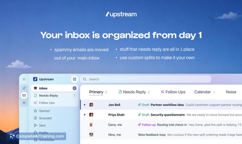 Upstream, screenshot 3