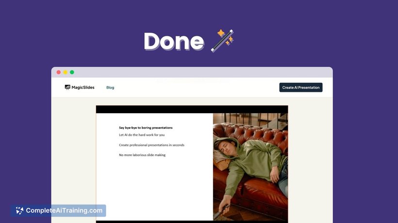 URL TO PPT by magicslides, screenshot 3