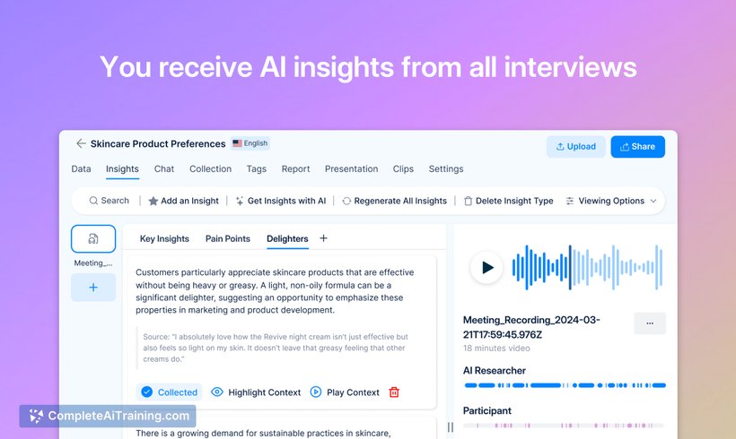 User Evaluation AI