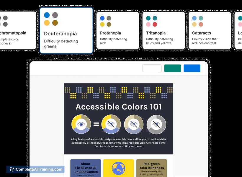 Venngage Accessible Design Tool