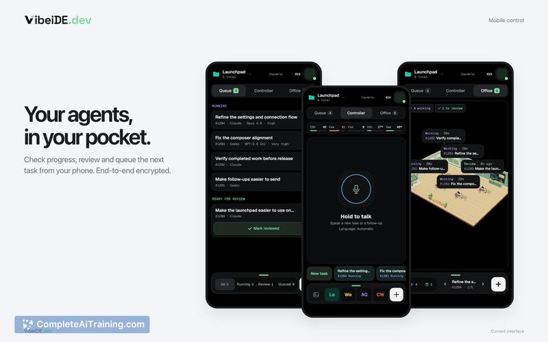 VibeiDE, screenshot 9