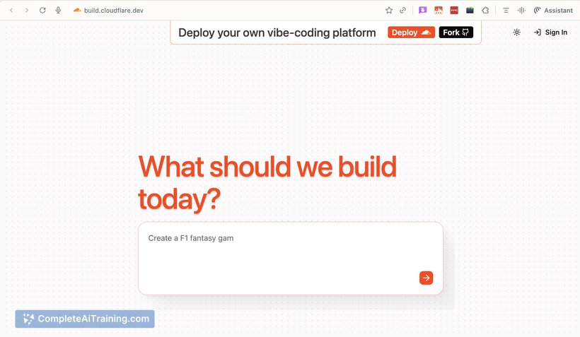 VibeSDK by CloudFlare