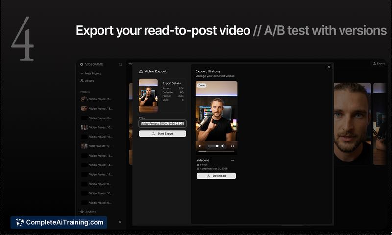 VIDEO AI ME