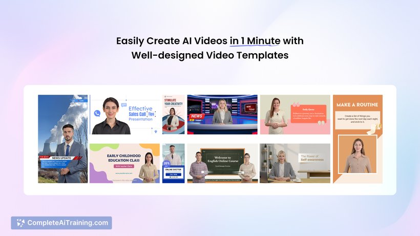 Vidnoz AI 2.8, screenshot 2