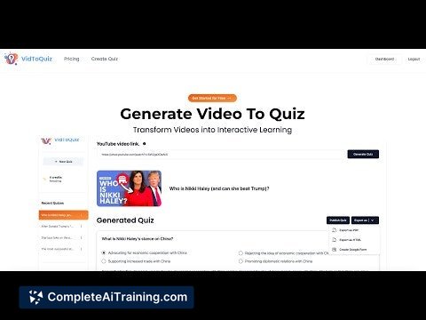 VidtoQuiz