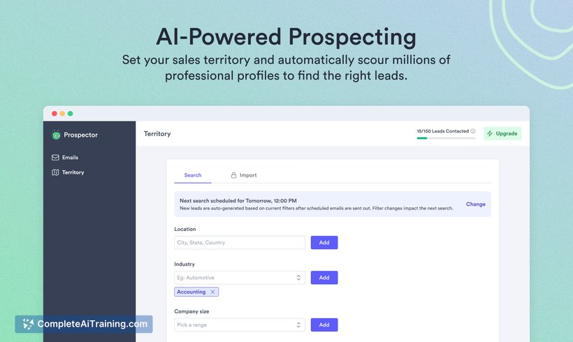 Vidyard Prospector, screenshot 4