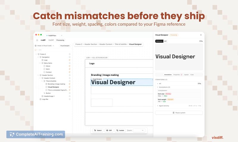 Visdiff, screenshot 2