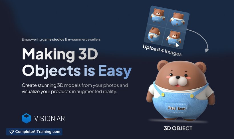 VisionAR - Create 3D Models with AI