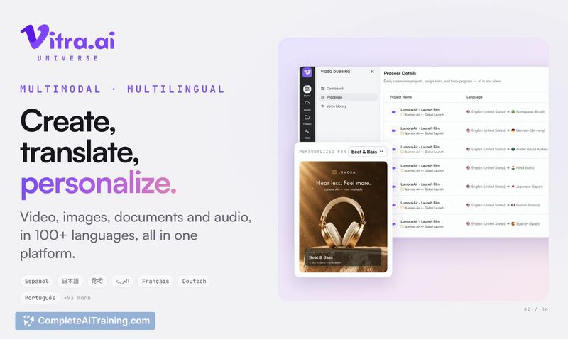 Vitra.ai, screenshot 1