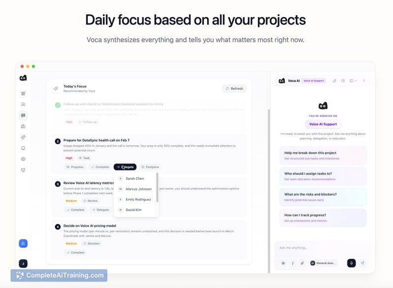 Voca AI, screenshot 3