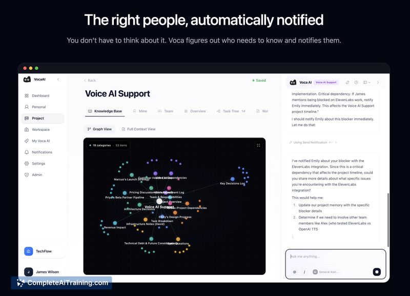 Voca AI, screenshot 4